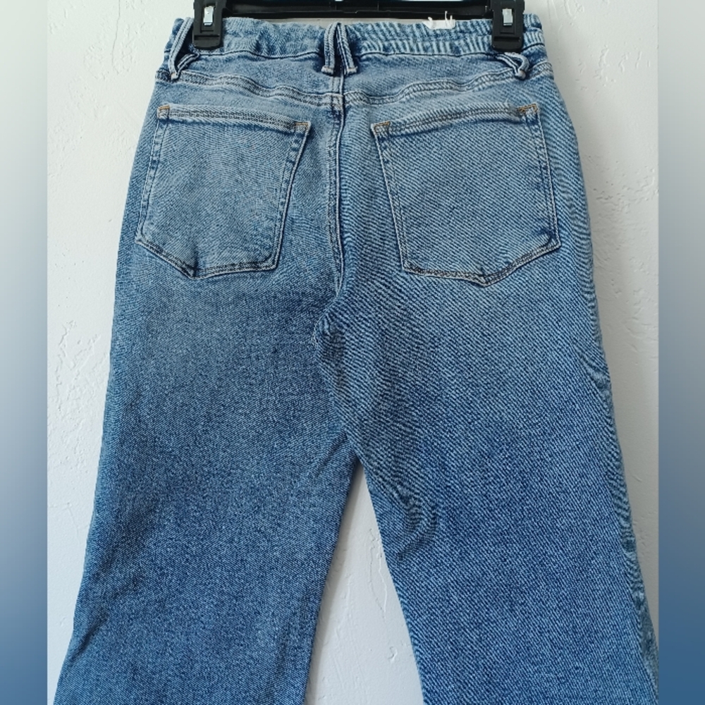 NWOT Good American High-rise Flare Jeans 32 In Inseam - Picture 7 of 9
